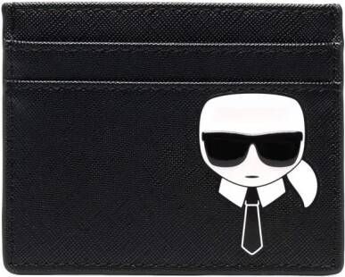 Karl Lagerfeld Pasjeshouder met logoprint Zwart