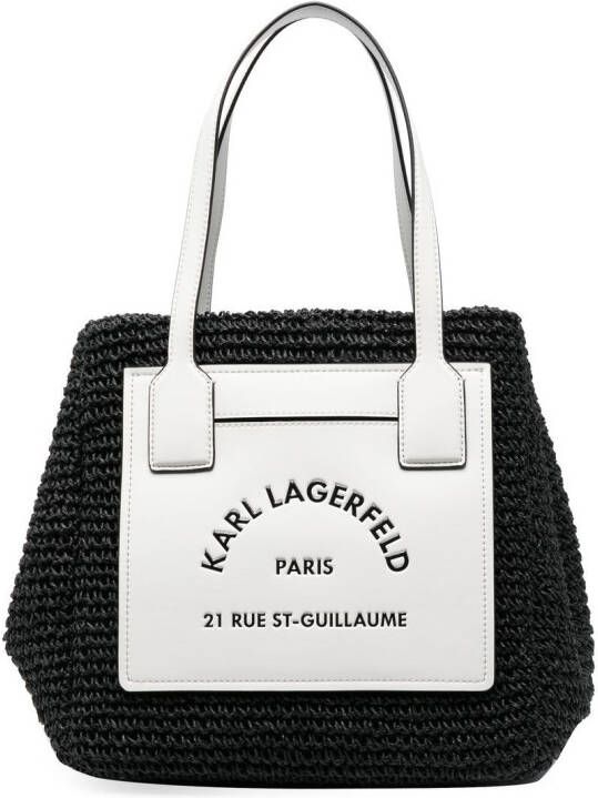 Karl Lagerfeld Rue St-Guillaume shopper Zwart