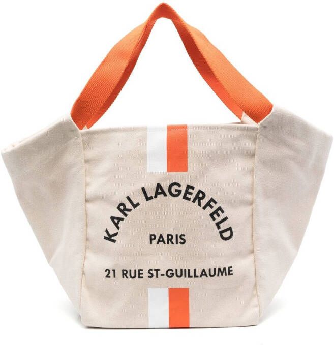 Karl Lagerfeld Rue St-Guillaume shopper Beige