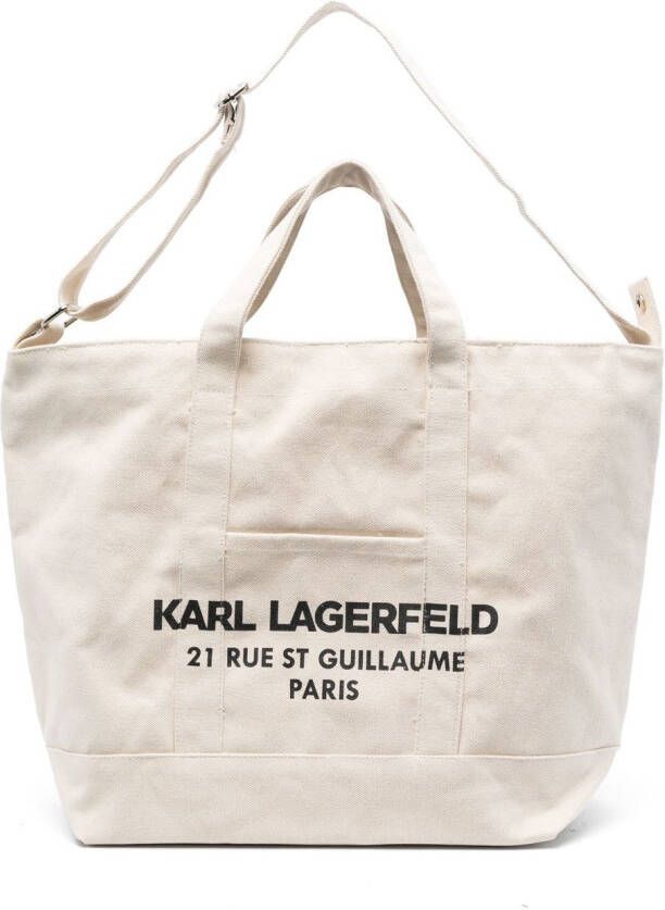 Karl Lagerfeld Rue St-Guillaume shopper Beige