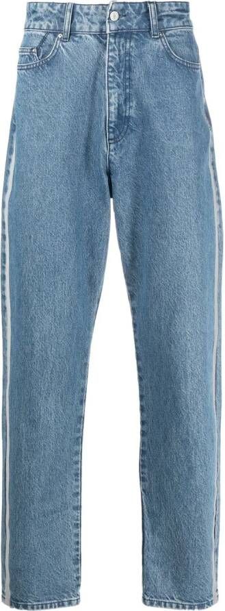 Karl Lagerfeld Ruimvallende broek Blauw