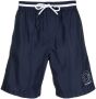 Karl Lagerfeld Ikon 2.0 shorts Blauw - Thumbnail 1