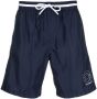 Karl Lagerfeld Shorts Blauw - Thumbnail 1