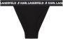 Karl Lagerfeld Slip met logoband Zwart - Thumbnail 1