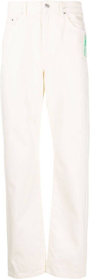 Karl Lagerfeld Ikon 2.0 straight jeans Wit