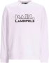 Karl Lagerfeld Sweater met logoprint Wit - Thumbnail 1