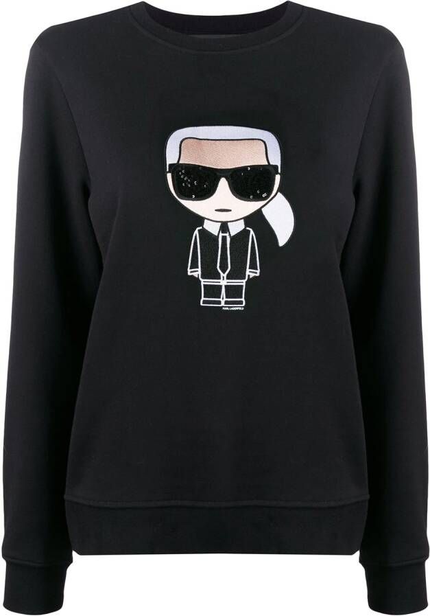 Karl Lagerfeld Ikon Karl sweater Zwart