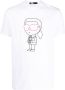 Karl Lagerfeld T-shirt met korte mouwen Wit - Thumbnail 1
