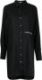 Karl Lagerfeld T-shirt met logo-reliëf Zwart - Thumbnail 1