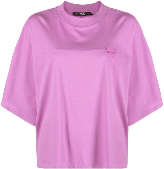Karl Lagerfeld T-shirt Roze