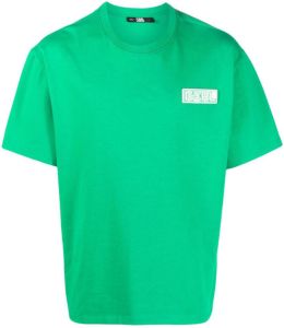 Karl Lagerfeld T-shirt van biologisch katoen Groen