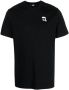 Karl Lagerfeld T-shirt met applicatie Zwart - Thumbnail 1