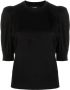 Karl Lagerfeld Top met halve mouwen Zwart - Thumbnail 1