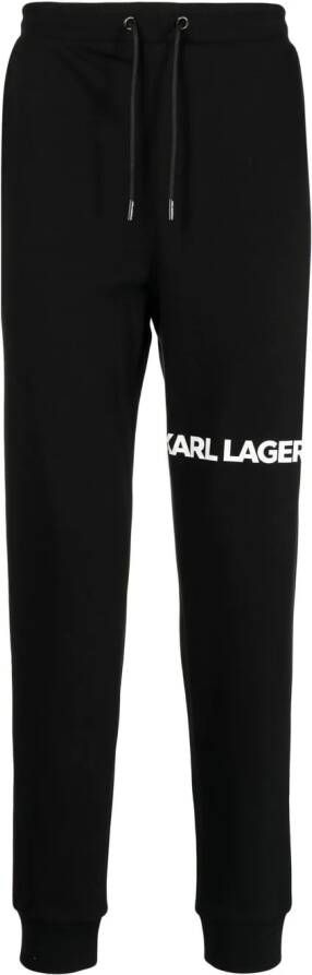 Karl Lagerfeld Trainingsbroek met logoprint Zwart