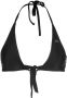 Karl Lagerfeld Triangel bikinitop Zwart - Thumbnail 1