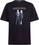 Karl Lagerfeld x Cara Delevingne Avatar T-shirt Zwart - Thumbnail 1
