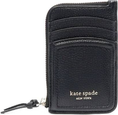 Kate Spade Portemonnee met logo Zwart