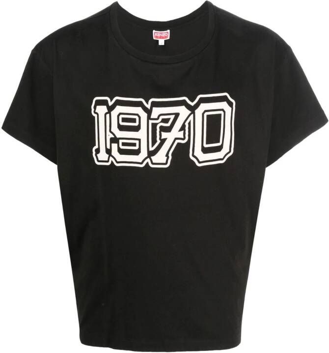 Kenzo 1970 T-shirt Zwart