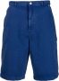 Kenzo Bermuda shorts met logopatch Blauw - Thumbnail 1