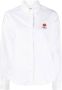 Kenzo Blouse met geborduurd logo Wit - Thumbnail 1