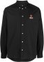 Kenzo Button-down overhemd Zwart - Thumbnail 1