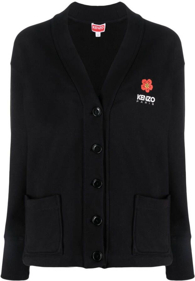 Kenzo Vest met bloemenprint Zwart