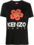 Kenzo T-shirt met bloemenprint Zwart - Thumbnail 1