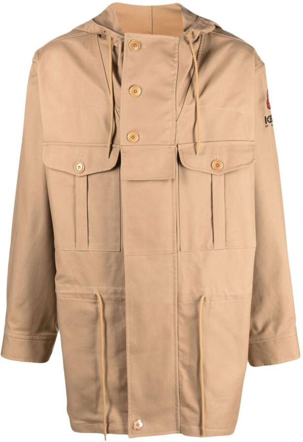 Kenzo Cargo parka Beige