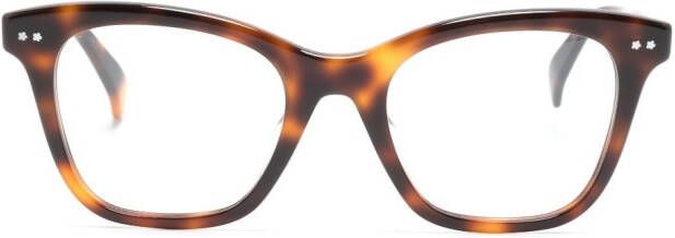 Kenzo Bril met vierkant montuur Bruin