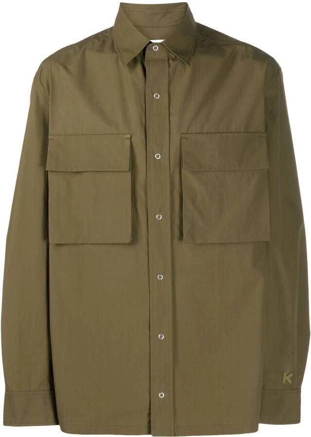 Kenzo Cargo overhemd Groen