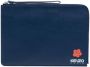 Kenzo Toilettas met logoprint Blauw - Thumbnail 1
