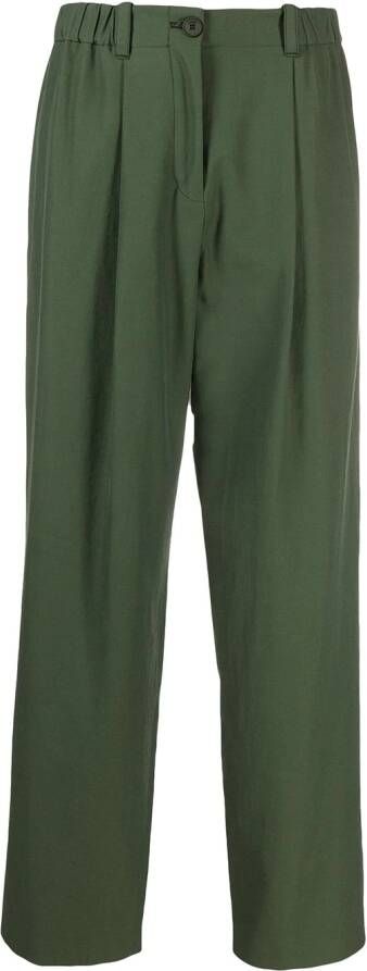 Kenzo Cropped pantalon Groen