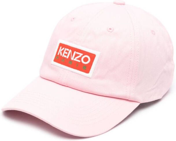Kenzo Honkbalpet met geborduurd logo Roze