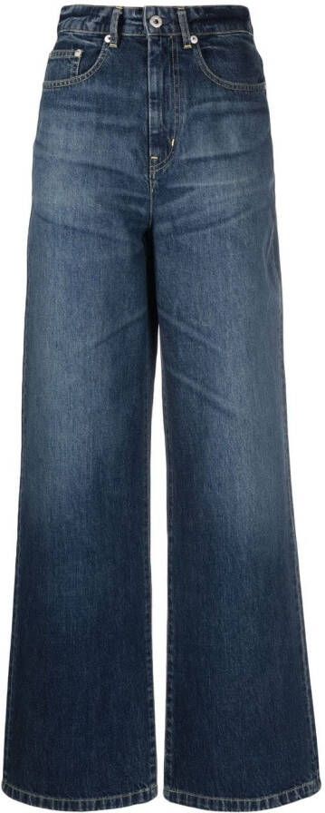 Kenzo High waist jeans Blauw