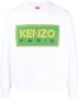 Kenzo Hoodie met logoprint Wit - Thumbnail 1