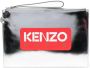 Kenzo Iconic clutch met metallic-effect Zilver - Thumbnail 1