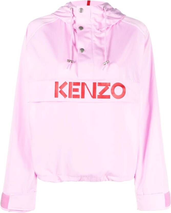 Kenzo Jack met logoprint Roze