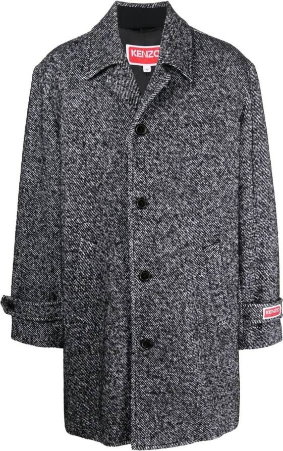 Kenzo Jas met logopatch Zwart