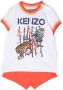 Kenzo Kids T-shirt en shorts met print Rood - Thumbnail 1