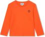 Kenzo Kids T-shirt met ronde hals Oranje - Thumbnail 1