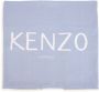 Kenzo Kids Deken met logoprint Blauw - Thumbnail 1
