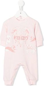 Kenzo Kids Fleece romper Roze