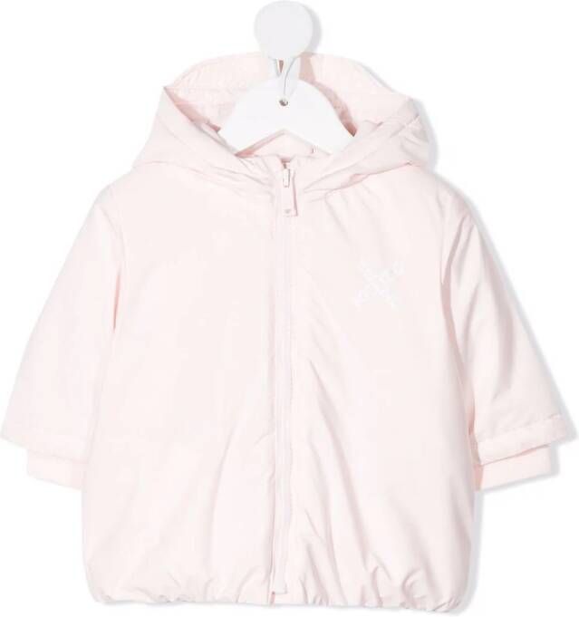Kenzo Kids Gewatteerde jas kinderen polyamide PolyesterPolyester 12 maanden Roze