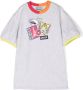 Kenzo Kids T-shirtjurk met print Grijs - Thumbnail 1