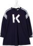 Kenzo Kids Jurk met ronde hals Blauw - Thumbnail 1