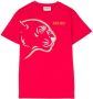Kenzo Kids T-shirt met leeuwenkop Roze - Thumbnail 1