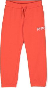 Kenzo Kids Trainingsbroek met geborduurd logo Rood