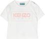 Kenzo Kids T-shirt met logoprint Wit - Thumbnail 1