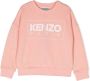 Kenzo Kids Sweater met logoprint Roze - Thumbnail 1
