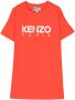 Kenzo Kids T-shirt met logoprint Rood - Thumbnail 1